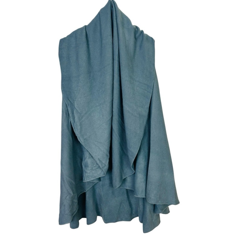 Look by M Waterfall Shawl Vest Sweater Wrap